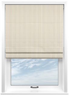 The British Stripe Co. Charles, Dover No.1 - Twist&Fit Roman Blind
